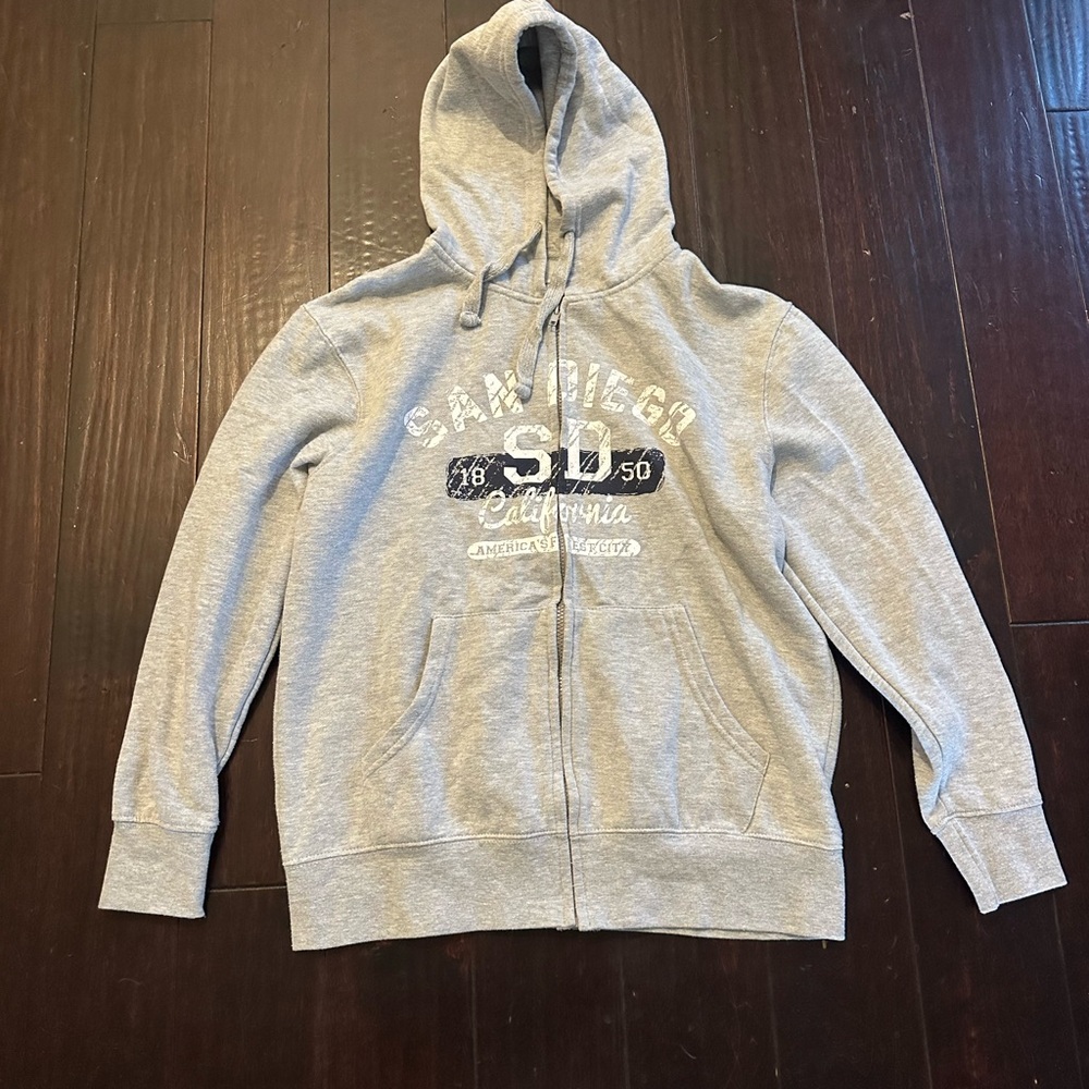 Gray Women's Hoodie Sweater
